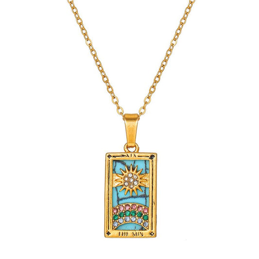 Collar Tarot El Sol